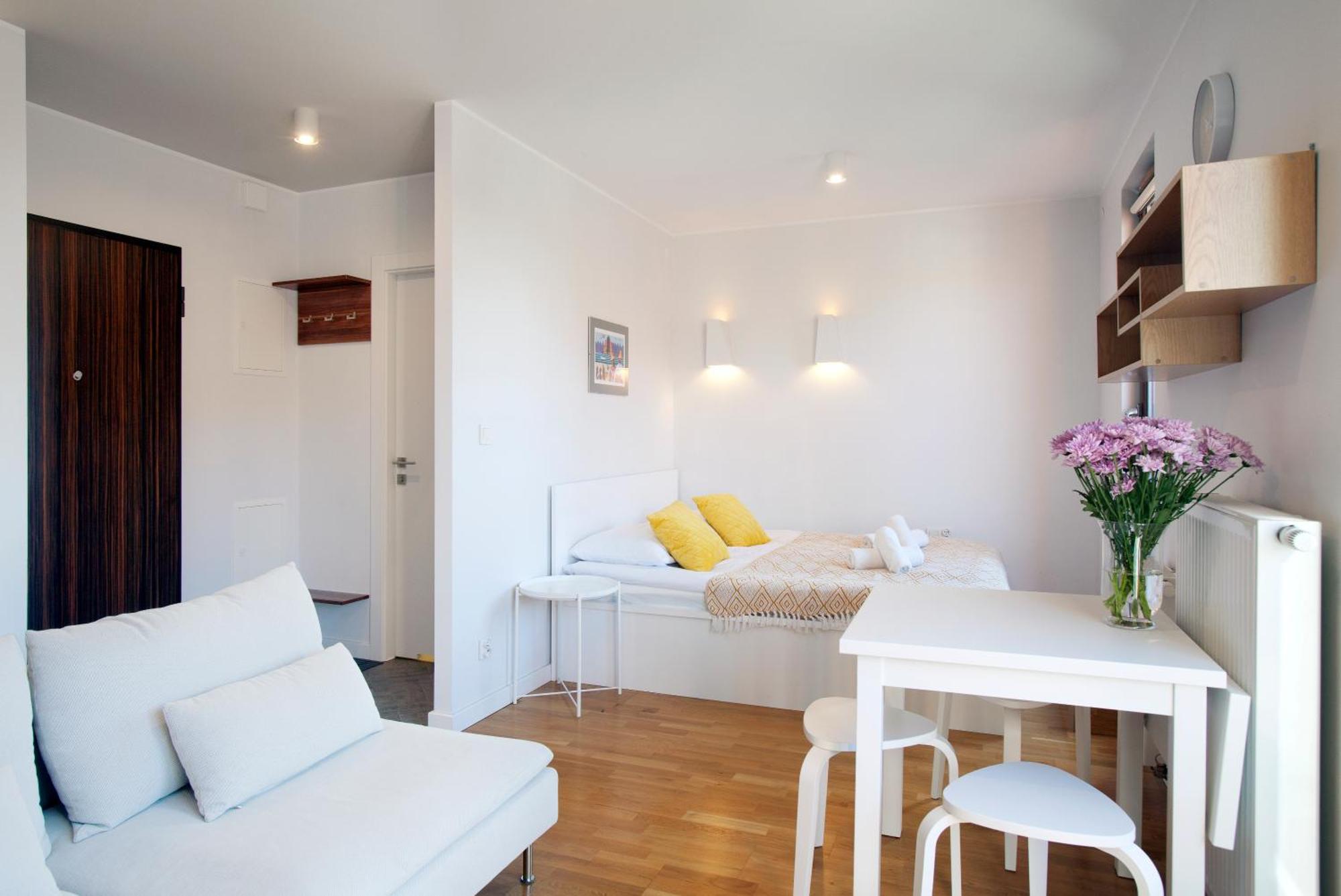 Marine Studio With Balcony And Parking By Tyzenhauz Gdansk Bagian luar foto